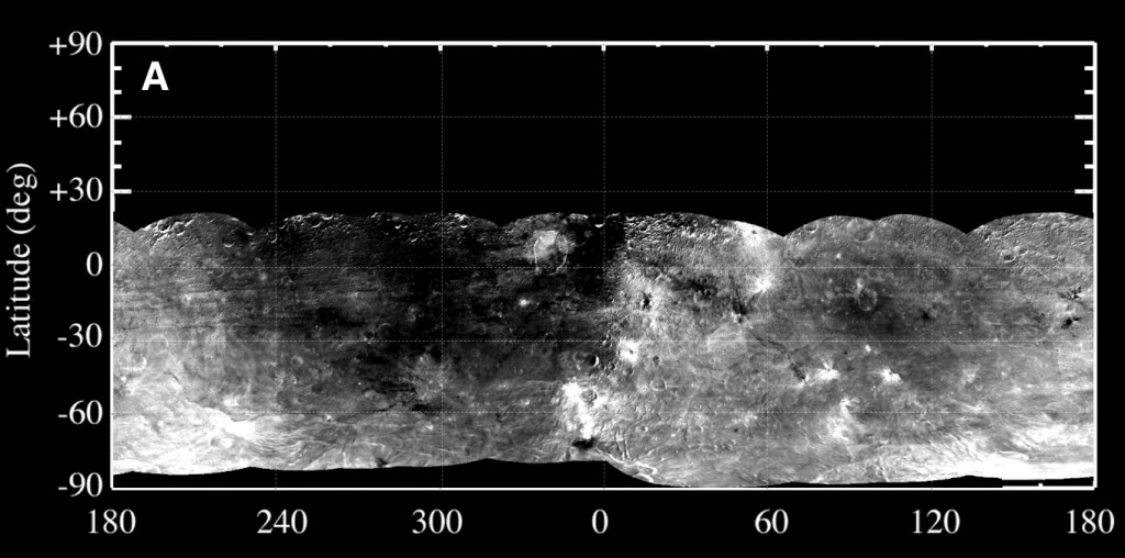 Vesta reflectance map from Dawn Framing Camera